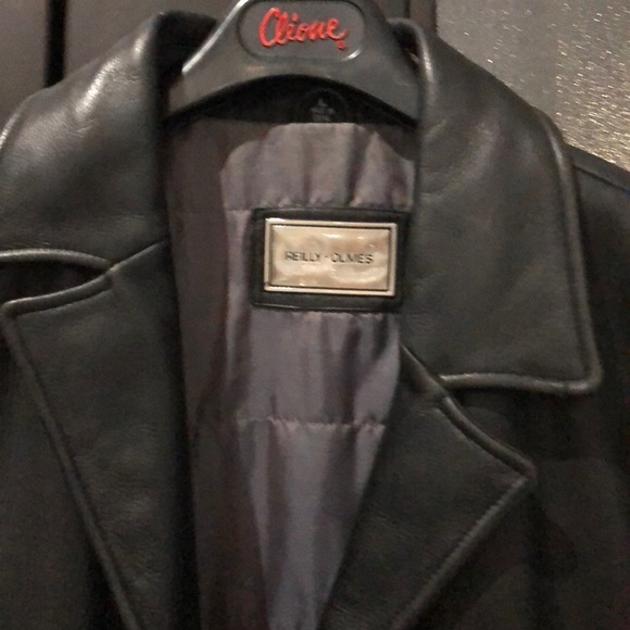 Reilly Olmes men’s 4-button leather jacket - Picture 2 of 5
